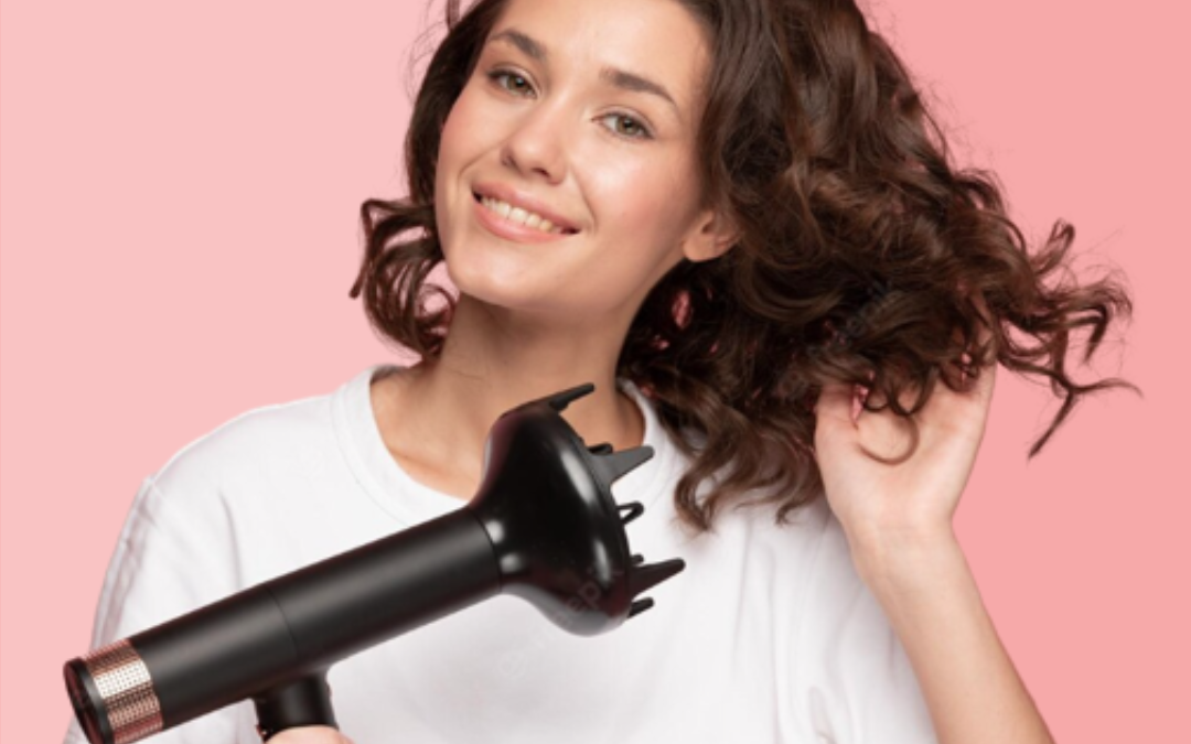 Cómo secar el pelo con difusor